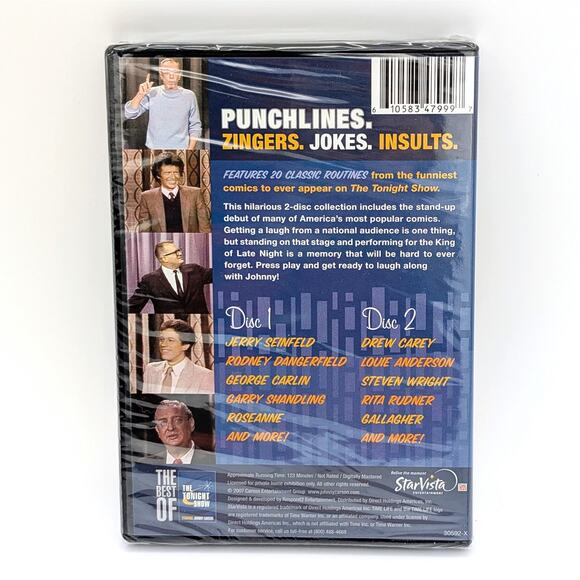 The Best of The Tonight Show Starring Johnny Carson: Stand-Up Comedians DVD Set - Picture 2 of 4